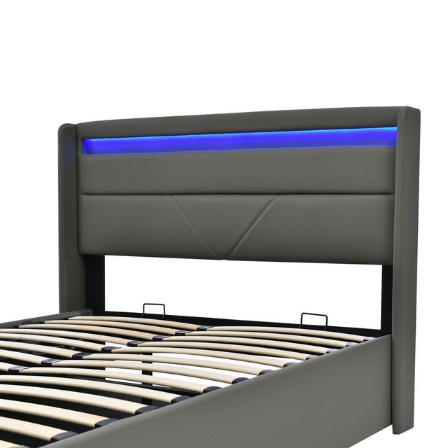 BlingBin Boxspringbett Stauraumbett Polsterbett (1-St., Funktionsbett mit B günstig online kaufen