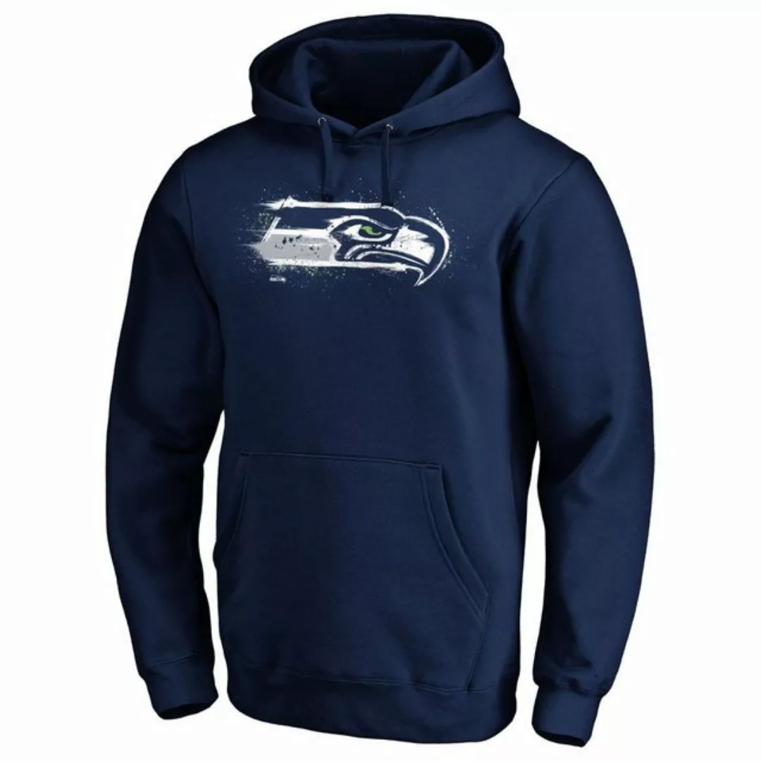 FOCO Hoodie Seattle Seahawks - NFL - Iconic Splatter Graphic Hoodie - Navy günstig online kaufen