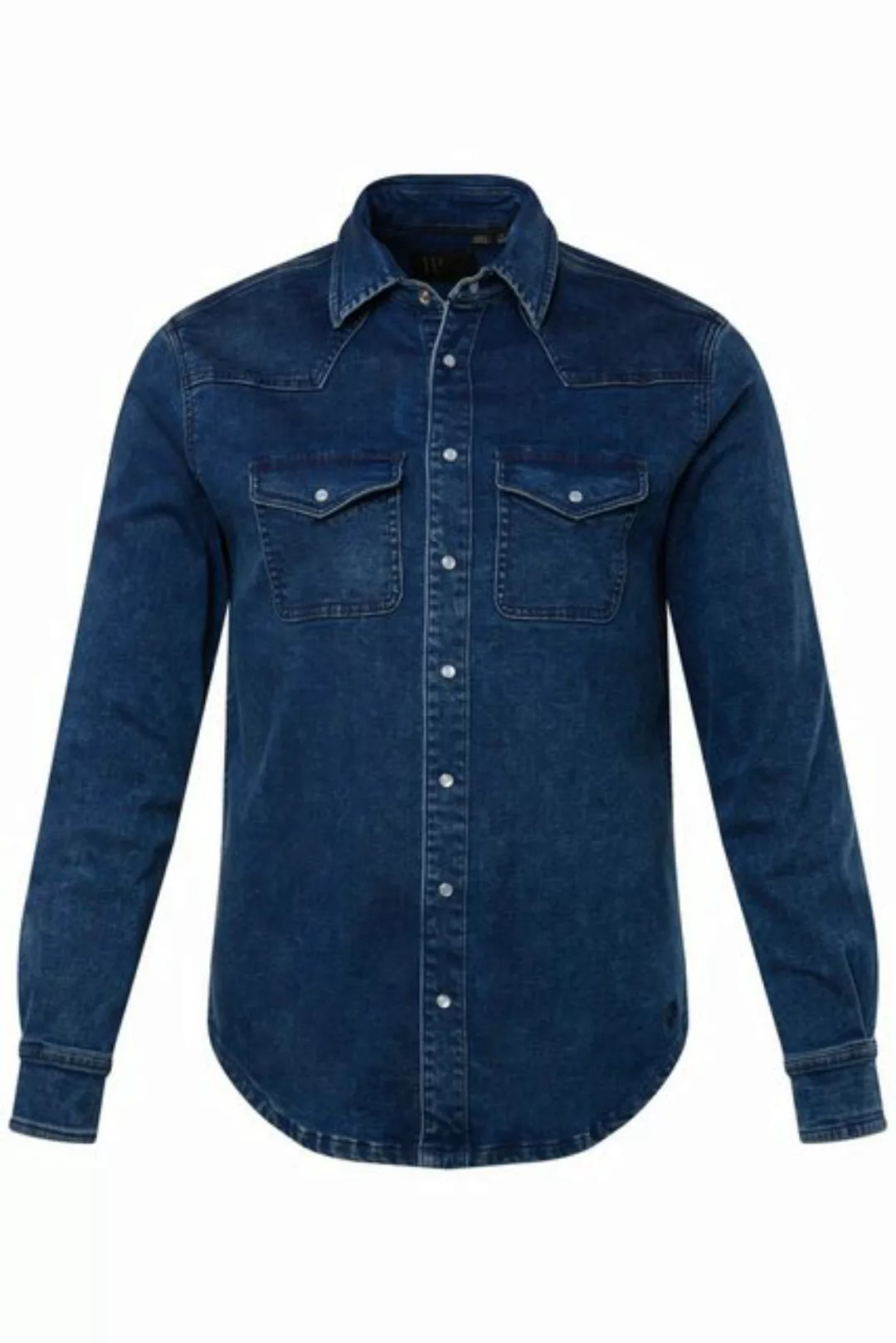 JP1880 Businesshemd JP 1880 Jeanshemd FLEXNAMIC® Denim Langarm günstig online kaufen