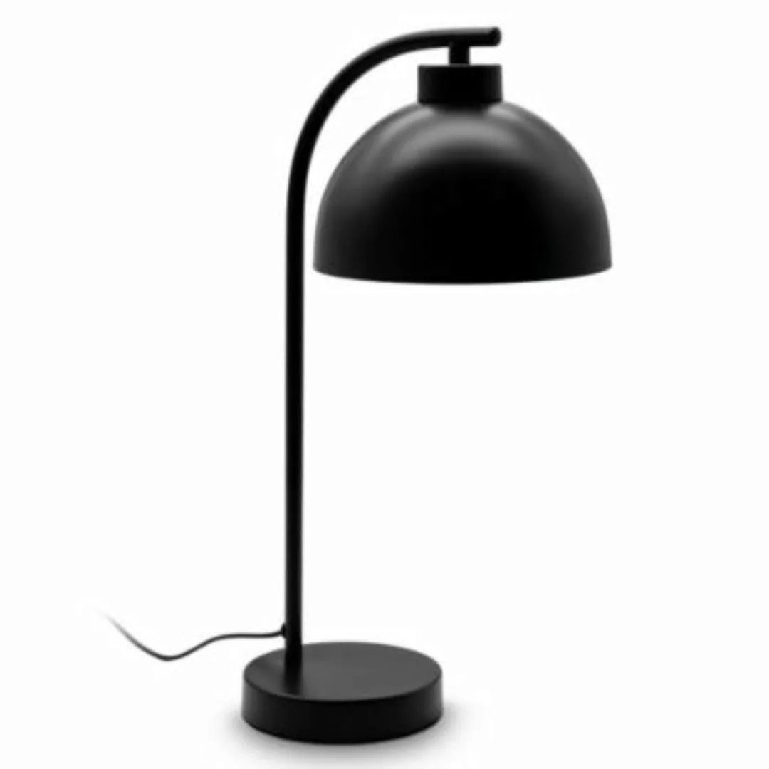 B.K.Licht LED Tischlampe Retro Metall Design Schwarz Matt E14 Tischleuchte günstig online kaufen