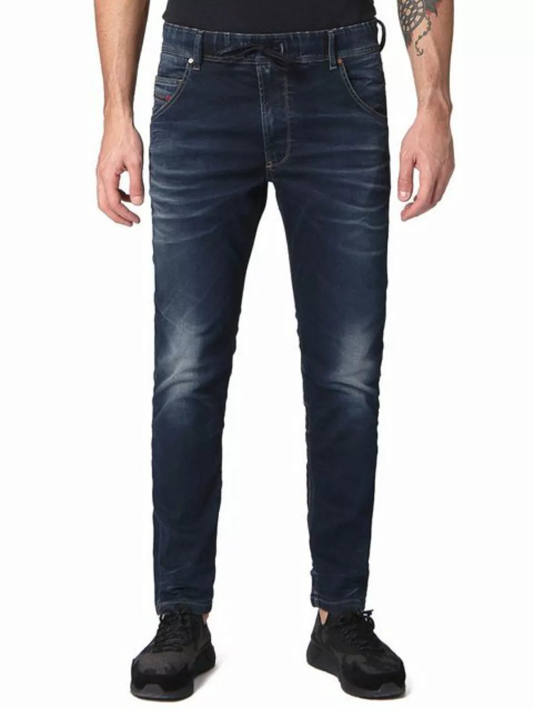 Diesel Tapered-fit-Jeans Slim Fit JoggJeans - Krooley 0689B günstig online kaufen