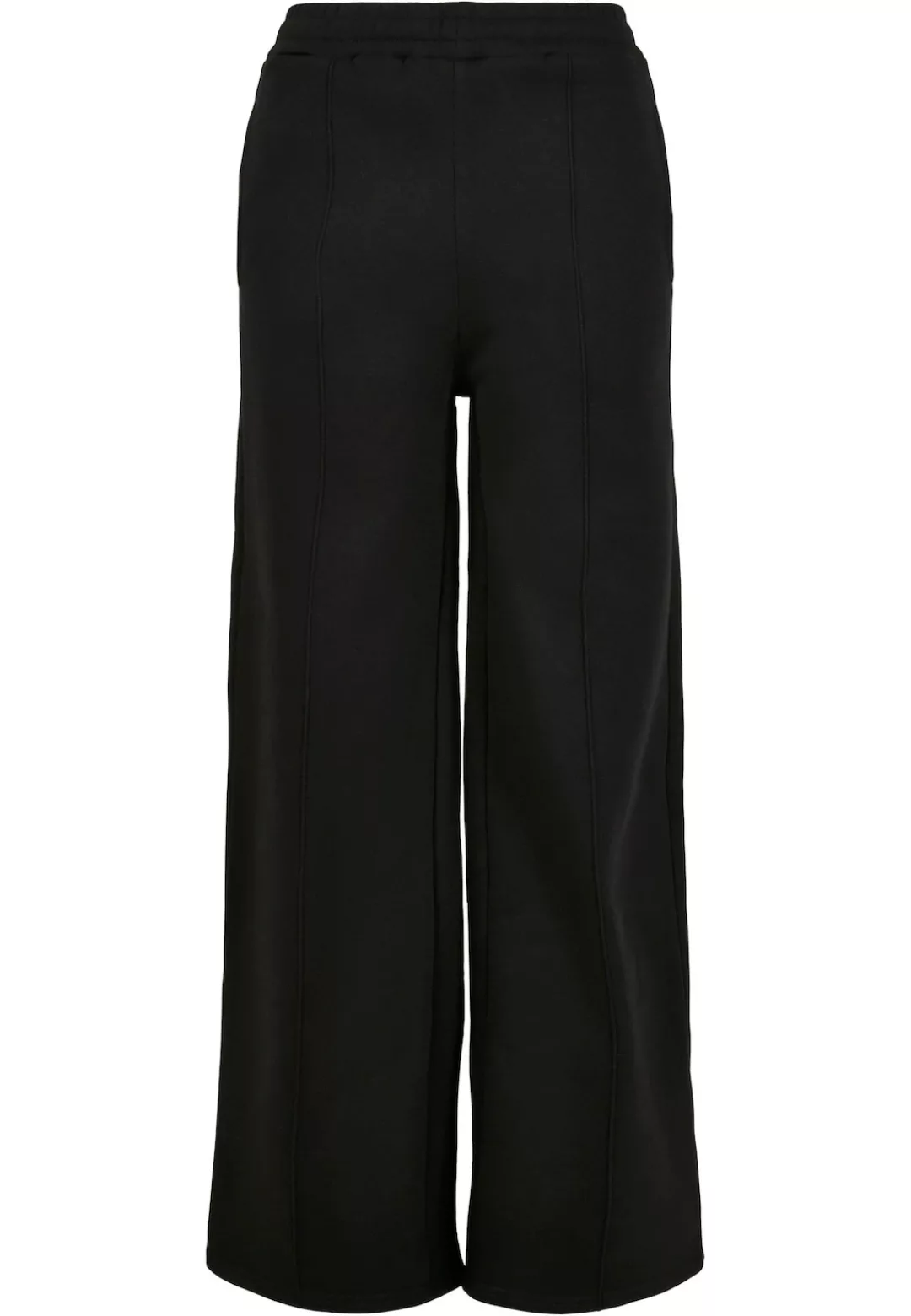 URBAN CLASSICS Stoffhose "Urban Classics Damen Ladies Straight Pin Tuck Swe günstig online kaufen