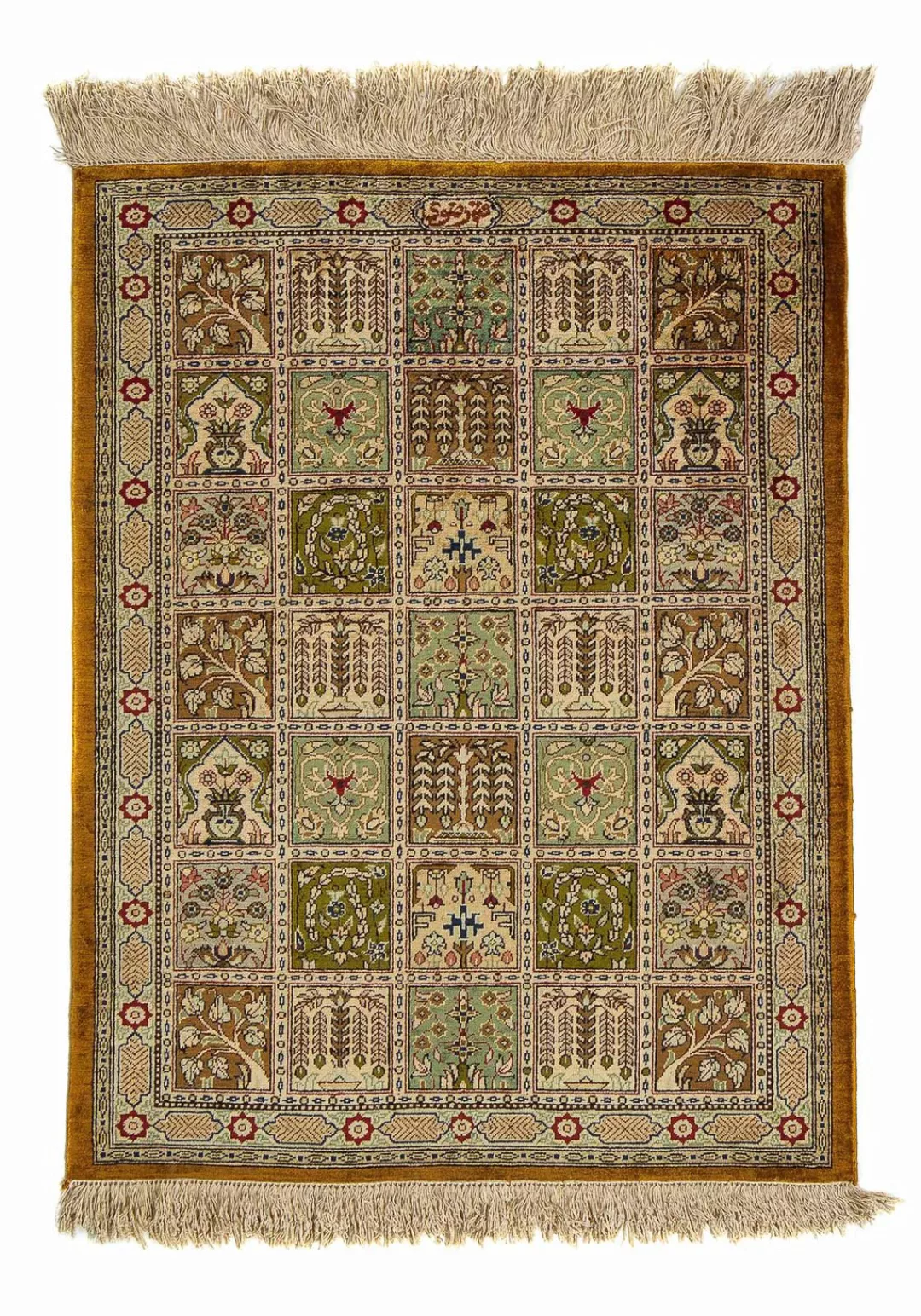 morgenland Orientteppich »Perser - Ghom - 72 x 55 cm - mehrfarbig«, rechtec günstig online kaufen