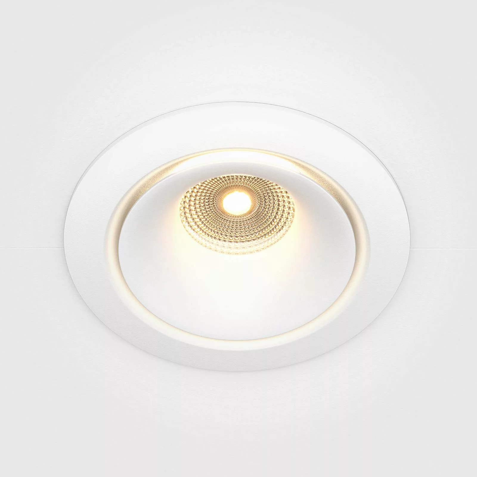 Maytoni Yin LED-Einbauleuchte, IP20, 3000K, Triac, weiß günstig online kaufen