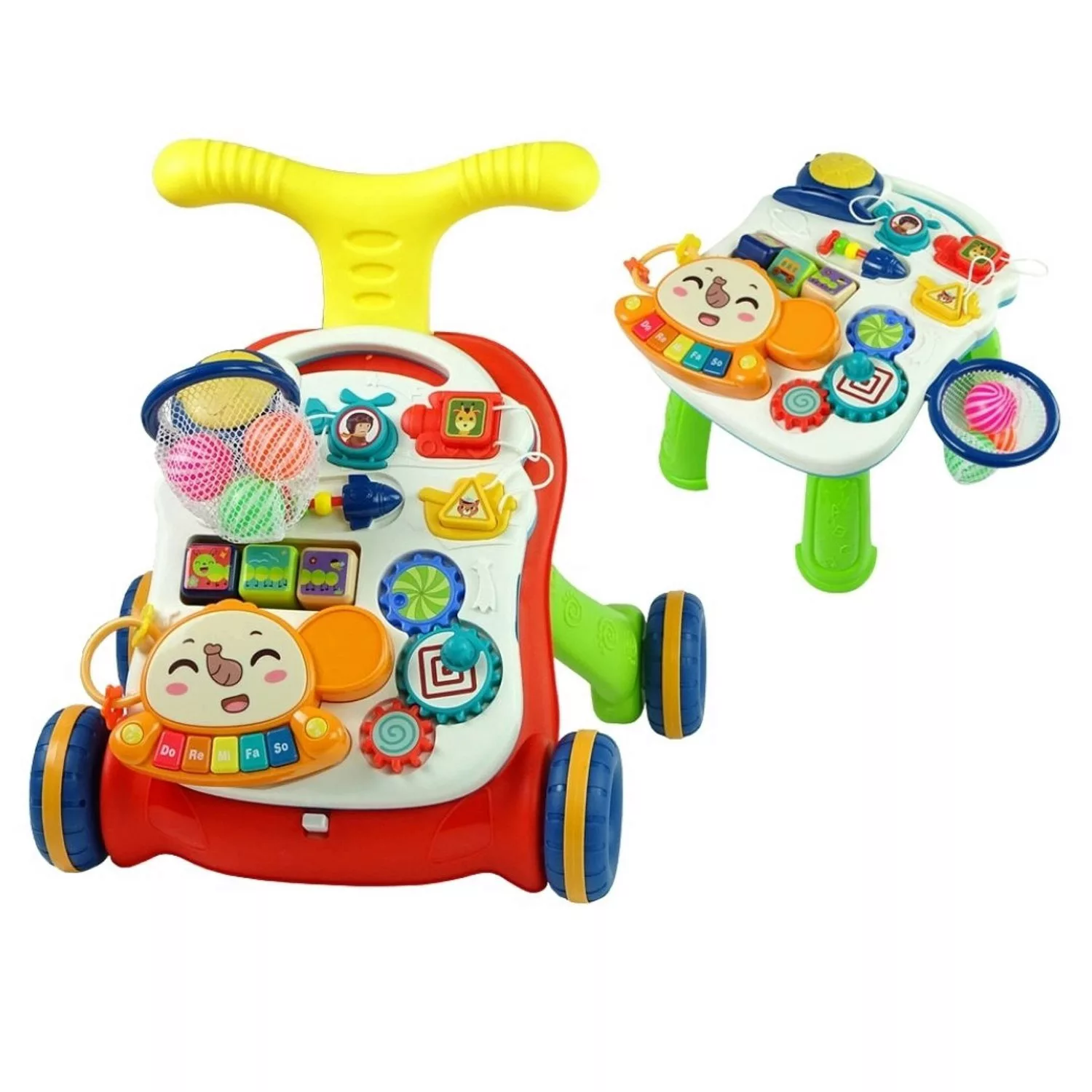 Coemo 2in1 Baby Laufwagen Rolli und Multifunktion Spieltisch günstig online kaufen