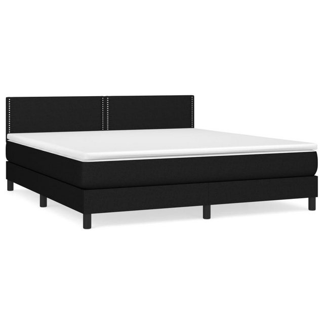 vidaXL Boxspringbett Bett Boxspringbett mit Matratze und LED Stoff (180 x 2 günstig online kaufen