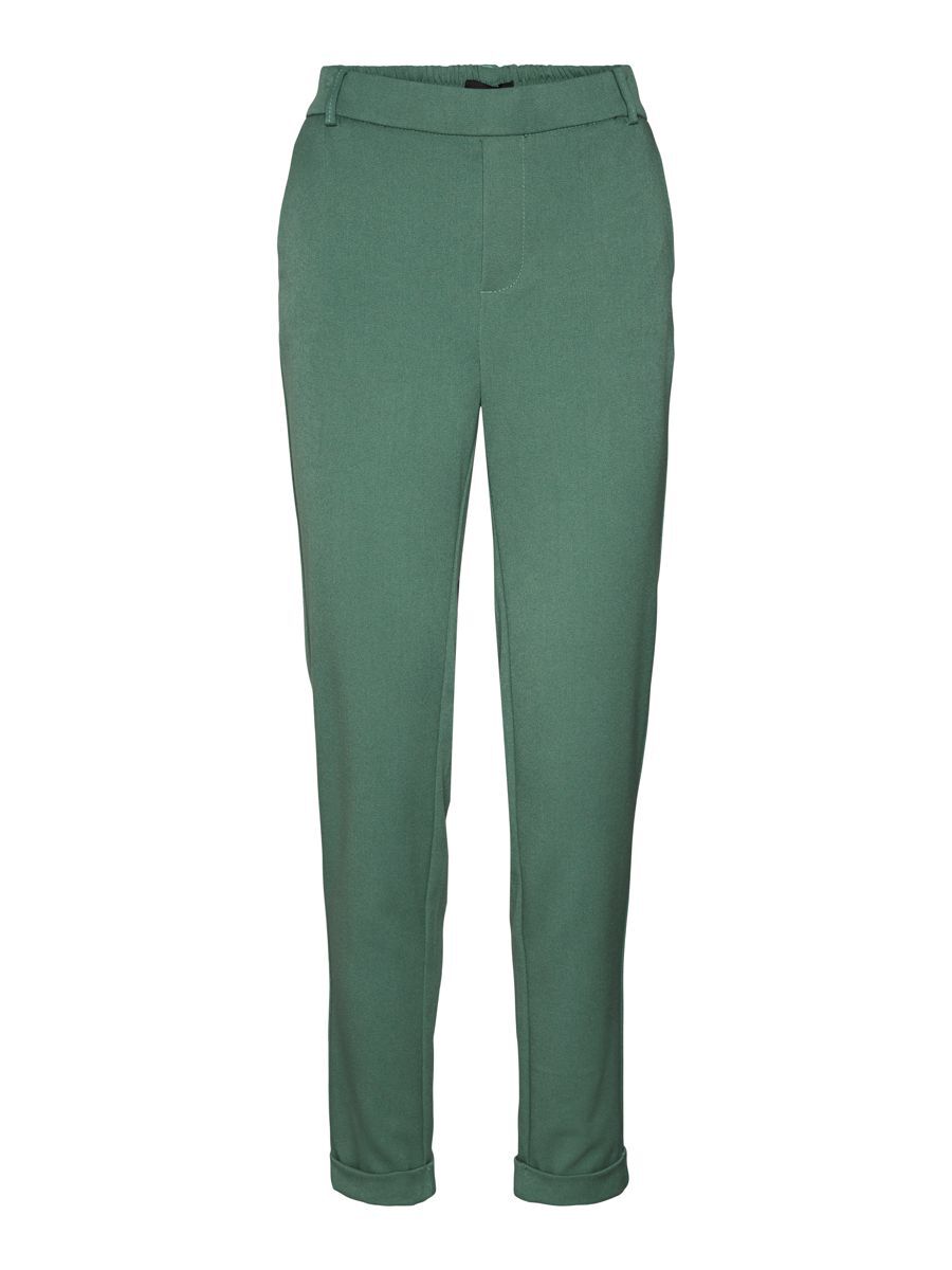 VERO MODA Taillierte Mid-rise Hose Damen Grau günstig online kaufen