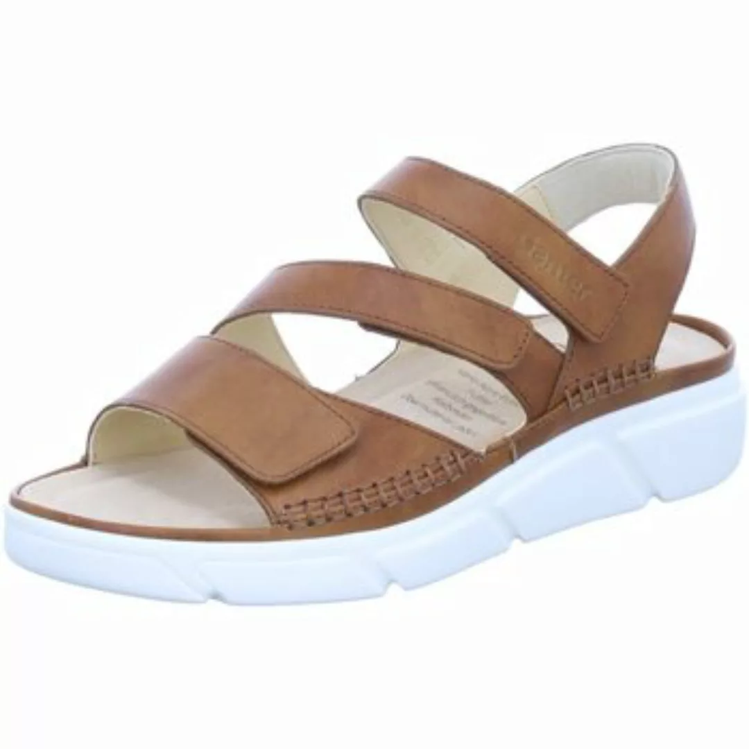 Ganter  Sandalen Sandaletten Halina 20 0471-2600 cognac Vintagecalf 20 0471 günstig online kaufen