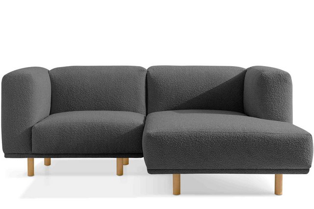 KONSIMO Ecksofa FOSERO Ecksofa rechts, hergestellt in der EU, handgearbeite günstig online kaufen