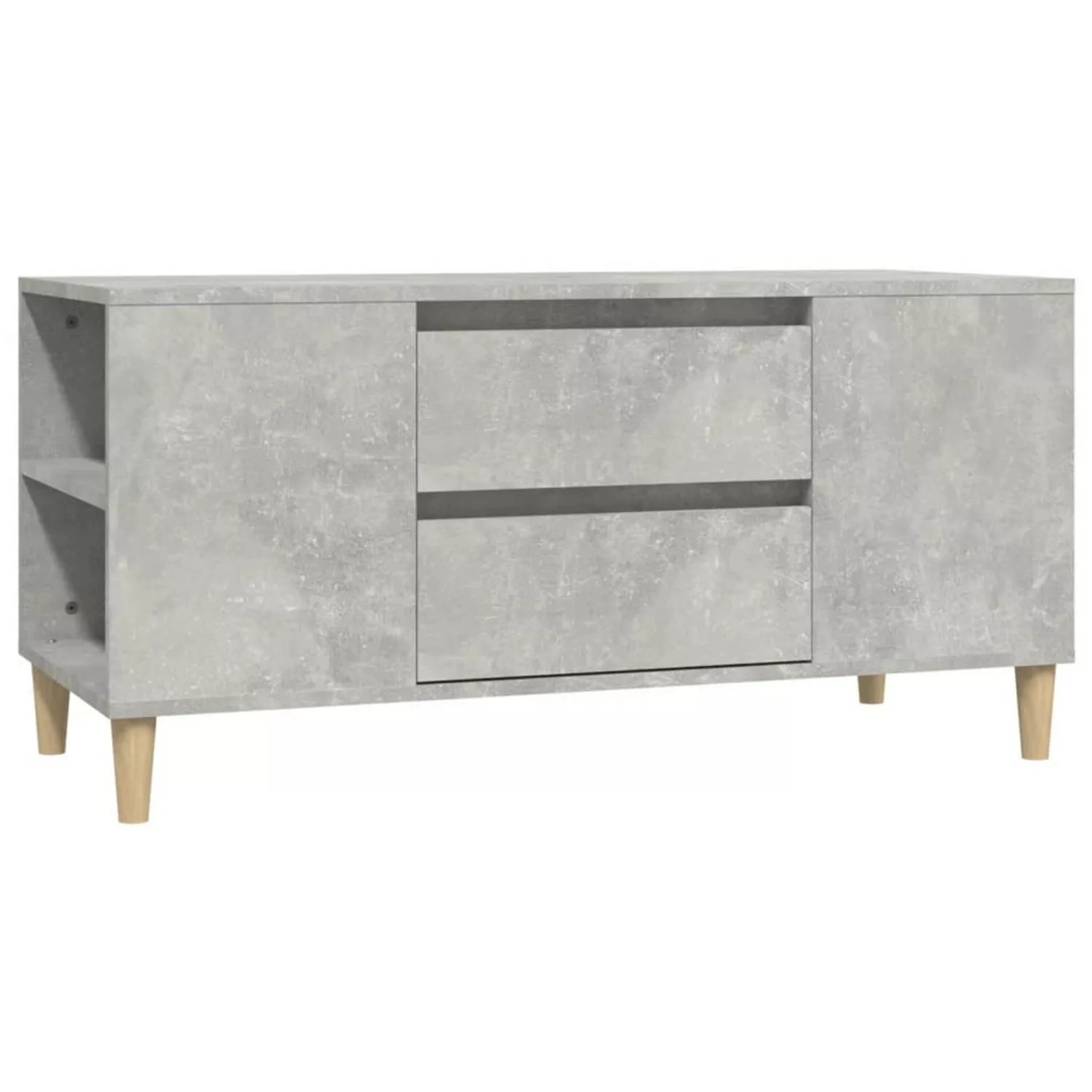 Vidaxl Tv-schrank Betongrau 102x44,5x50 Cm Holzwerkstoff günstig online kaufen