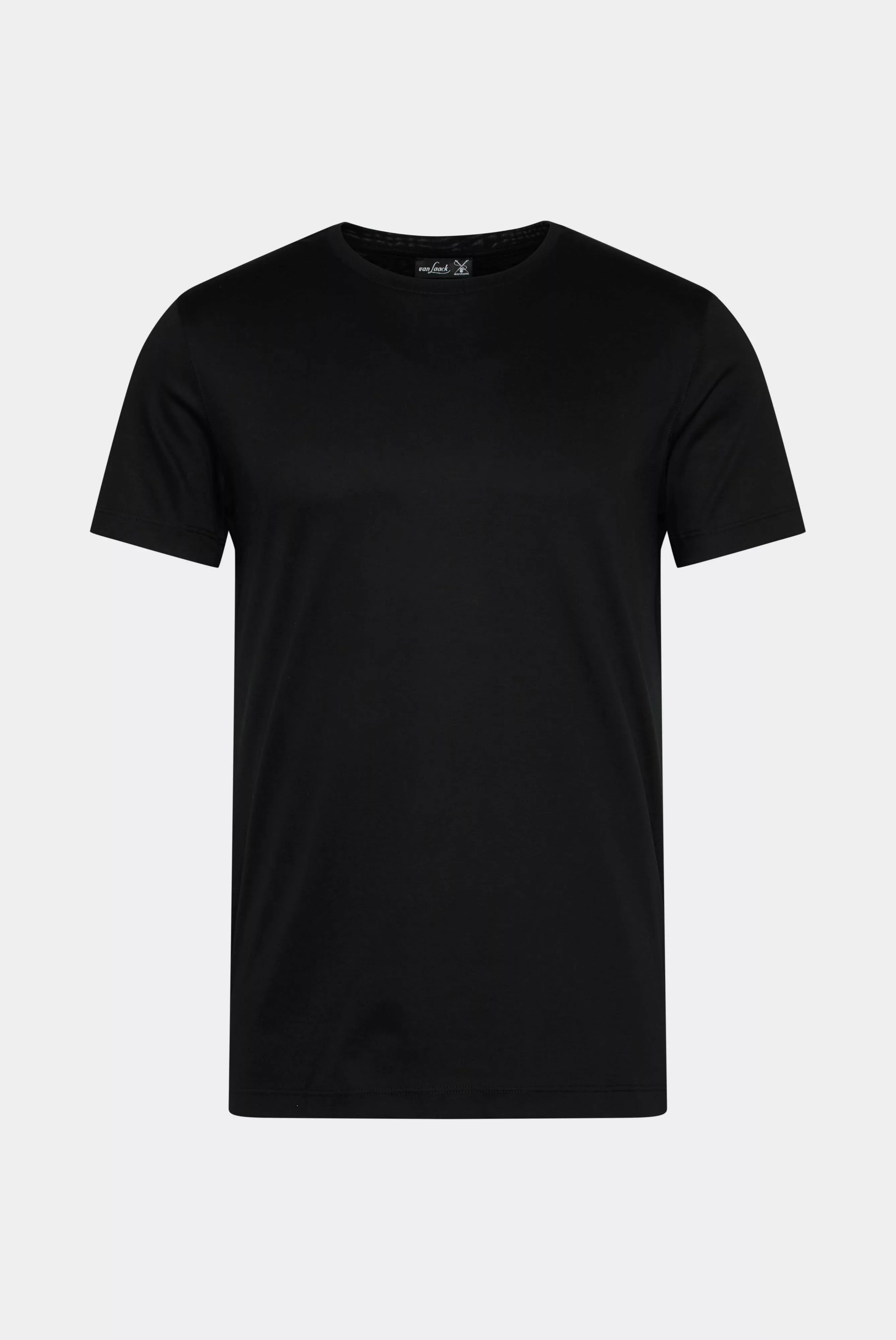 Rundhals Jersey T-Shirt Slim Fit günstig online kaufen