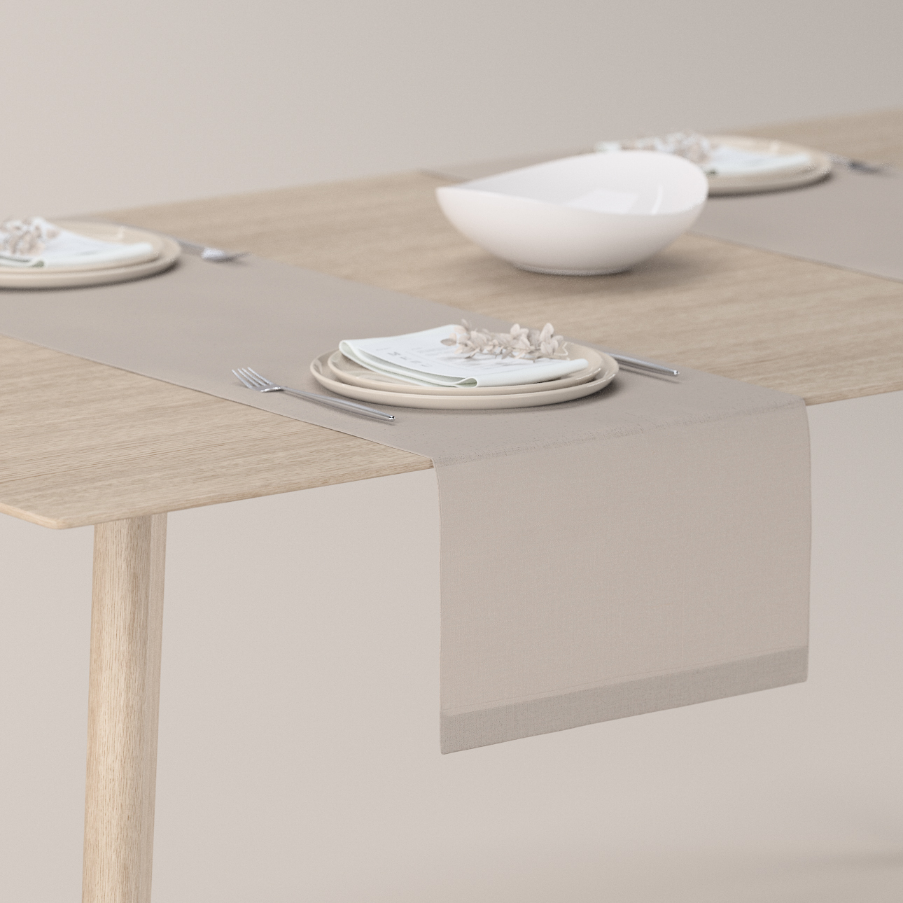 Tischläufer, natural, 40 x 130 cm, Leinen (392-10) günstig online kaufen