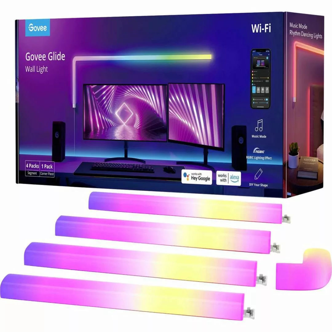 Govee Wandleuchte LED-Wandleuchte, App steuerbar, Mit günstig online kaufen