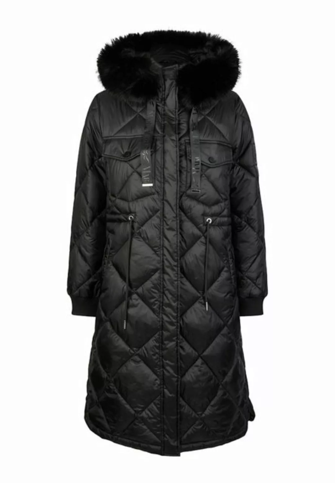 MARC AUREL Outdoorjacke Mantel im Parka-Look black günstig online kaufen