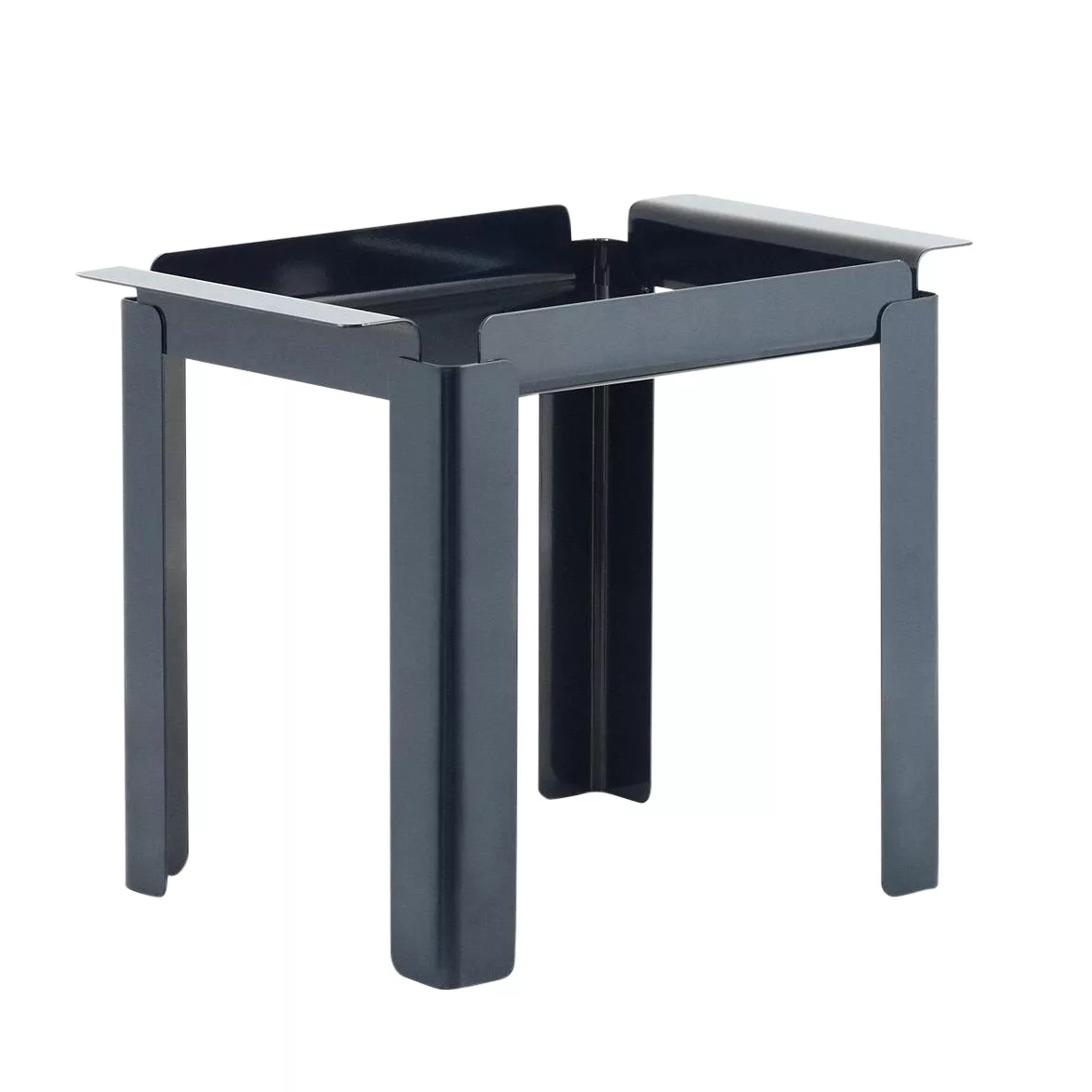Normann Copenhagen - Box Beistelltisch - dunkelblau/lackiert/60x33cm/H:47.5 günstig online kaufen