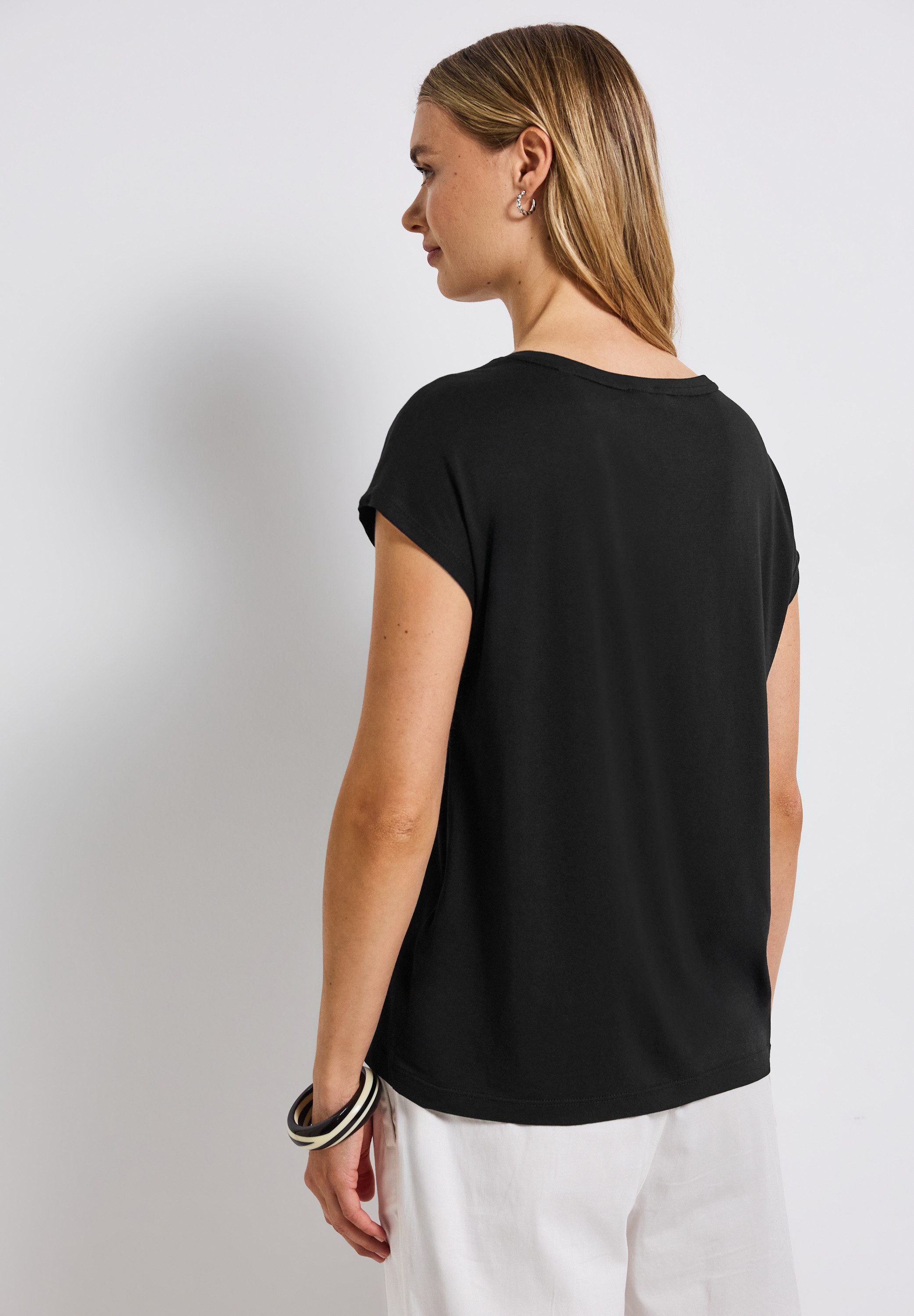 STREET ONE T-Shirt, im soften Baumwoll-Mix günstig online kaufen