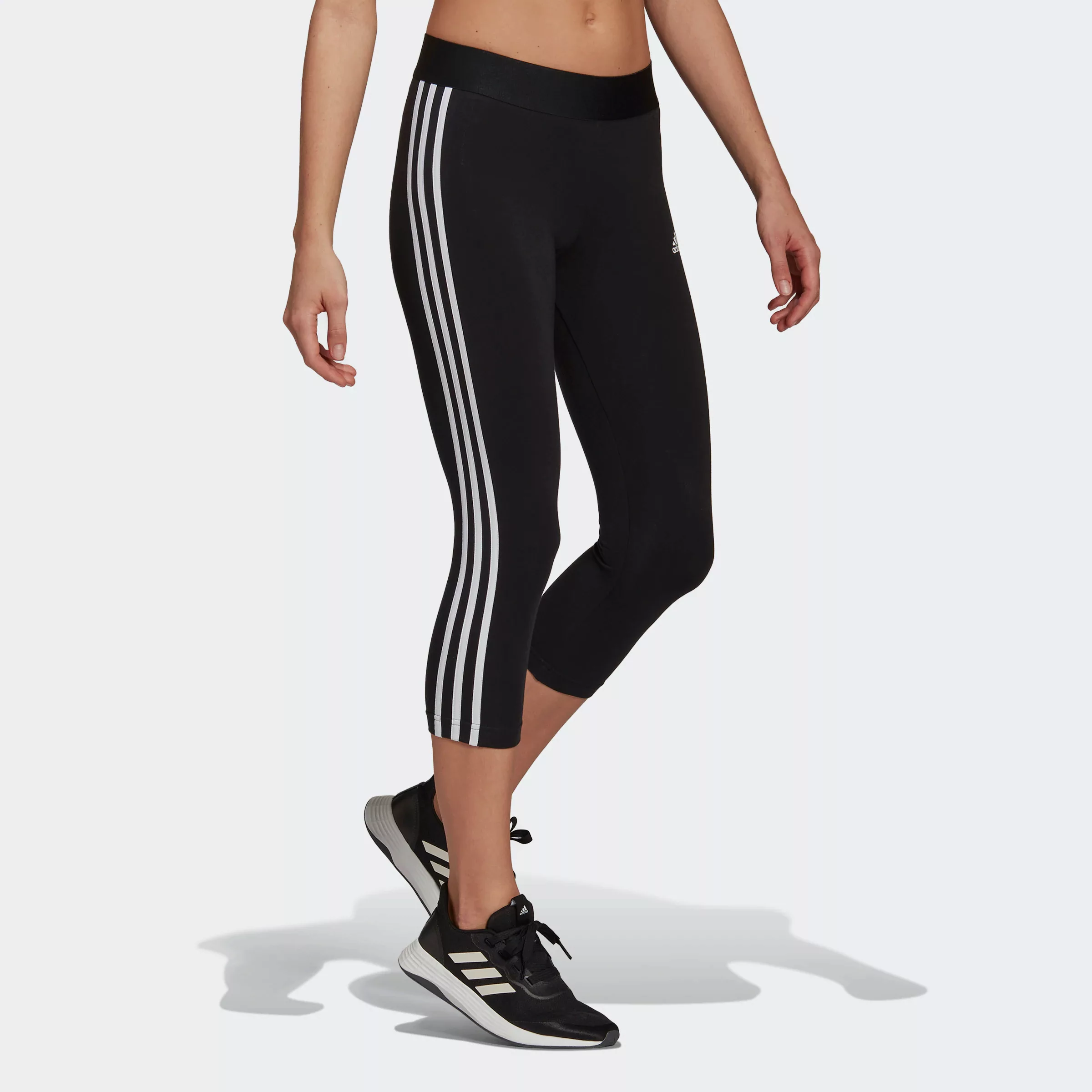 adidas Sportswear Leggings "ESSENTIALS 3STREIFEN 3/4TIGHT", (1 tlg.) günstig online kaufen