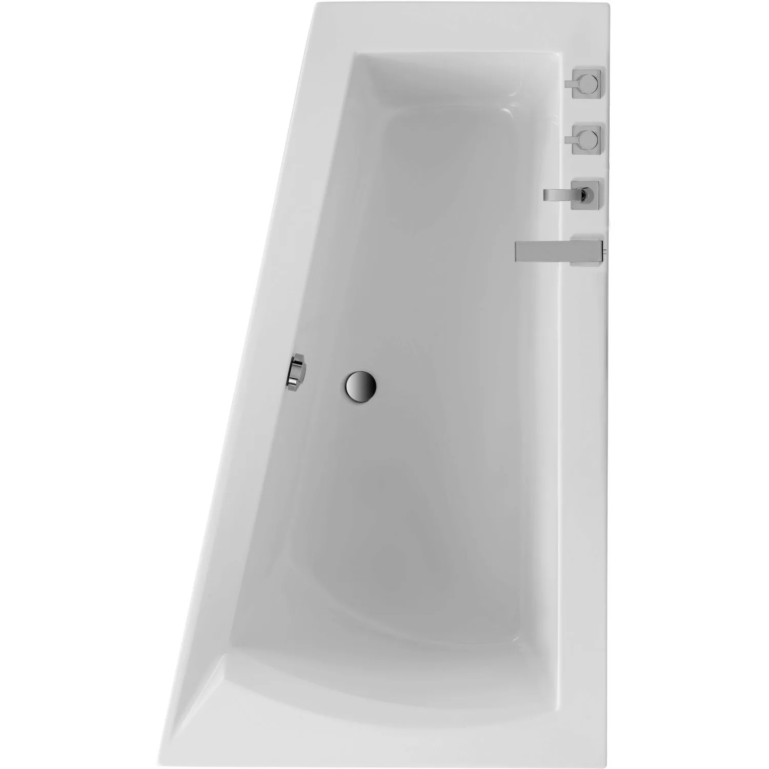 Badewanne Galia I 1600 mm x 1000 mm x 675 mm rechts günstig online kaufen