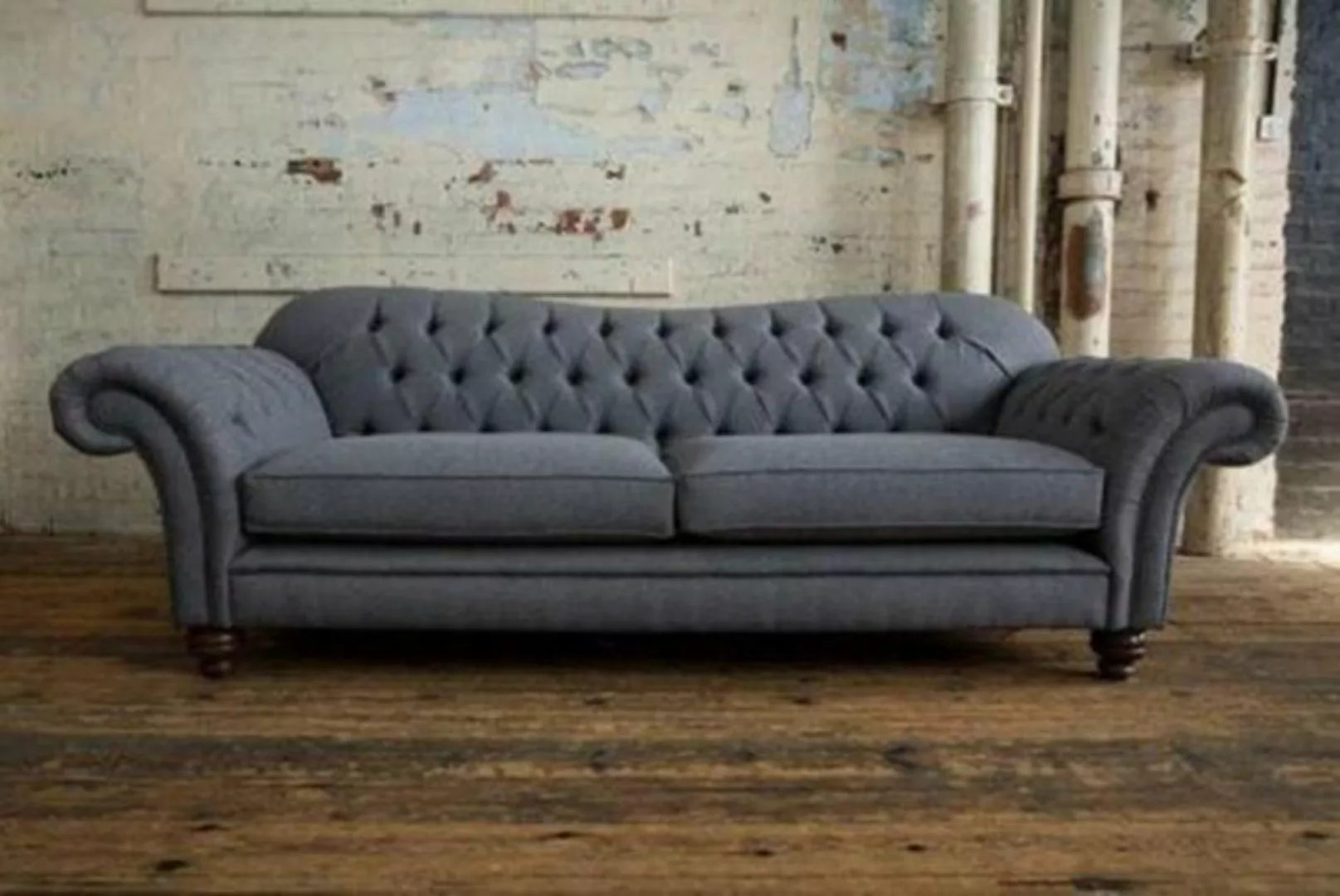 JVmoebel Chesterfield-Sofa, Sofa 4 Sitzer Couch design Chesterfield Polster günstig online kaufen