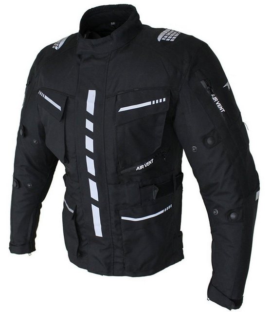 Alpha Speeds Motorradjacke Herren Motorrad Textil Jacke Biker wasserdicht J günstig online kaufen