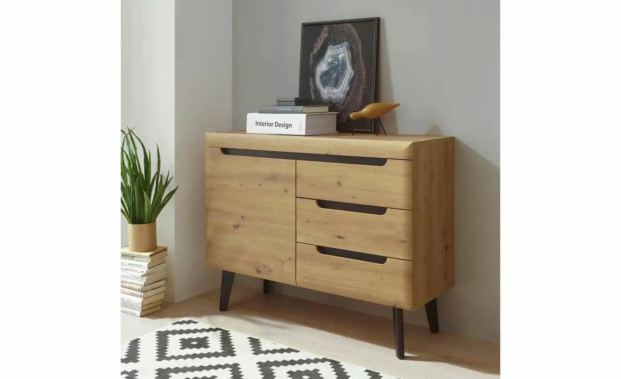 Sideboard  Tineo ¦ holzfarben ¦ Maße (cm): B: 107 H: 83 T: 40 Kommoden & Si günstig online kaufen