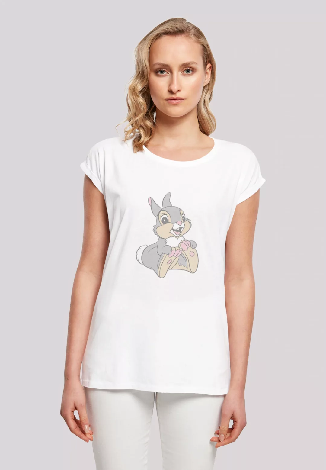 F4NT4STIC T-Shirt "Disney Classics Bambi Klopfer", Damen,Premium Merch,Regu günstig online kaufen