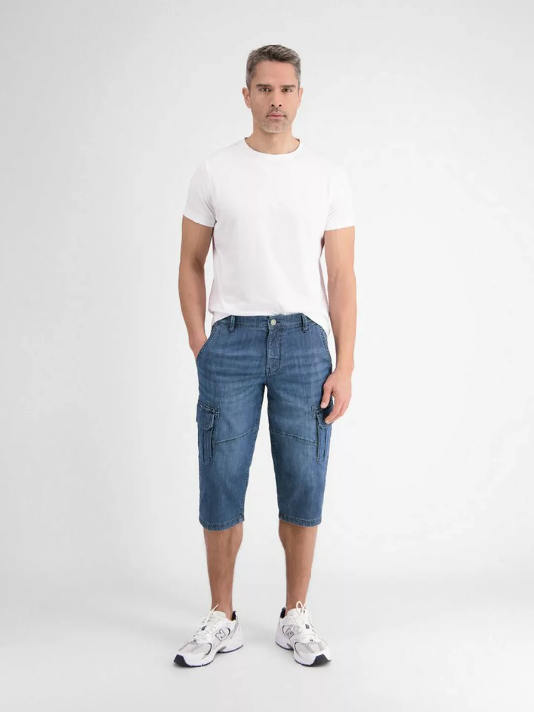 LERROS Bermudas LERROS Leichte Denim Long-Bermuda mit Stretchanteil günstig online kaufen