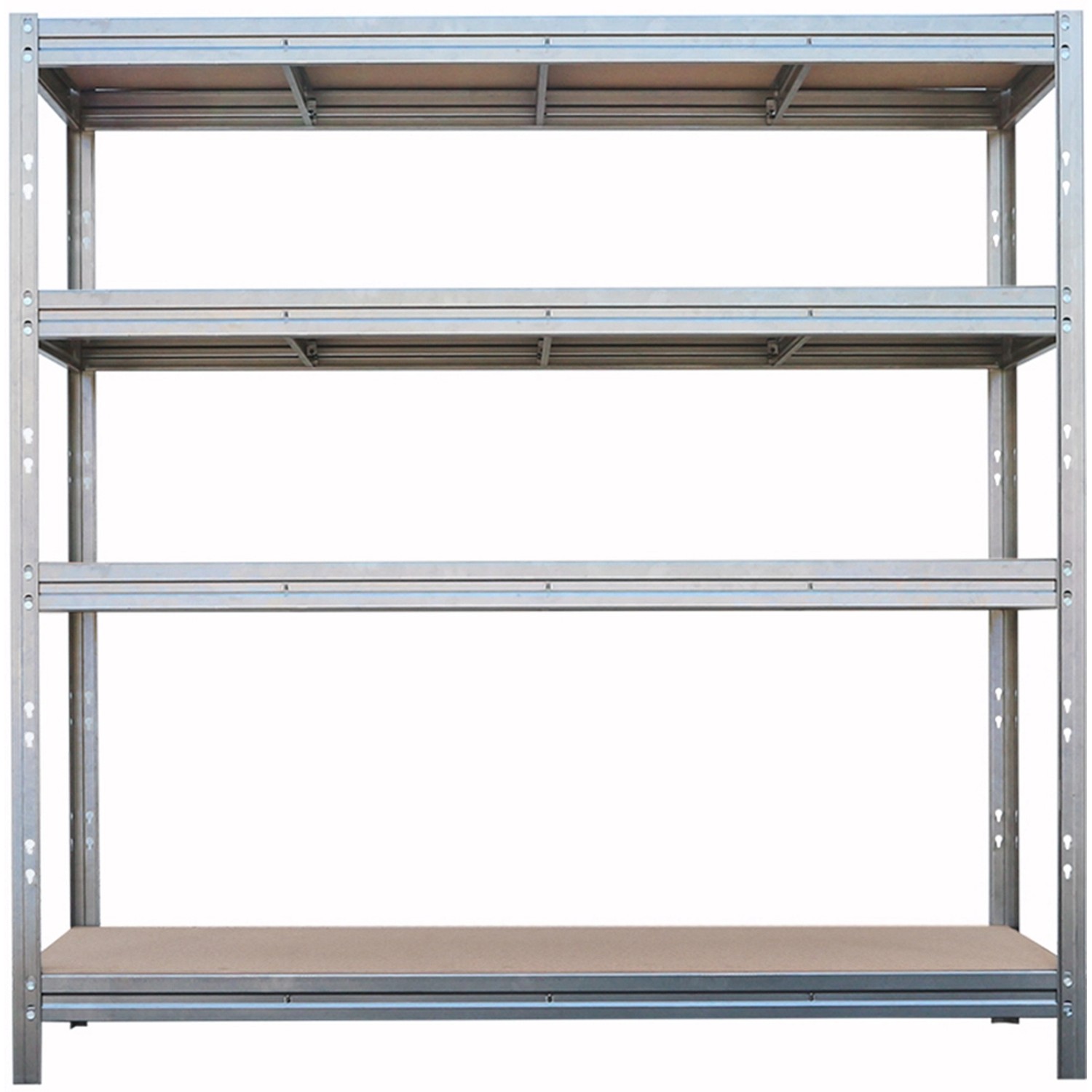 AR-Shelving Bullrack-Rivet Schwerlast-Steckregal 200 x 200 x 60 cm Verzinkt günstig online kaufen