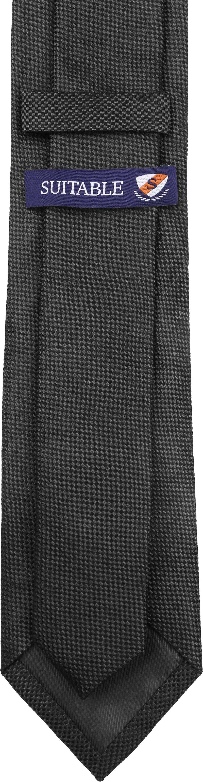 Suitable Seide Krawatte Anthrazit - günstig online kaufen