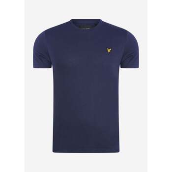 Lyle & Scott  T-Shirts & Poloshirts Schlichtes T-Shirt - marineblau günstig online kaufen