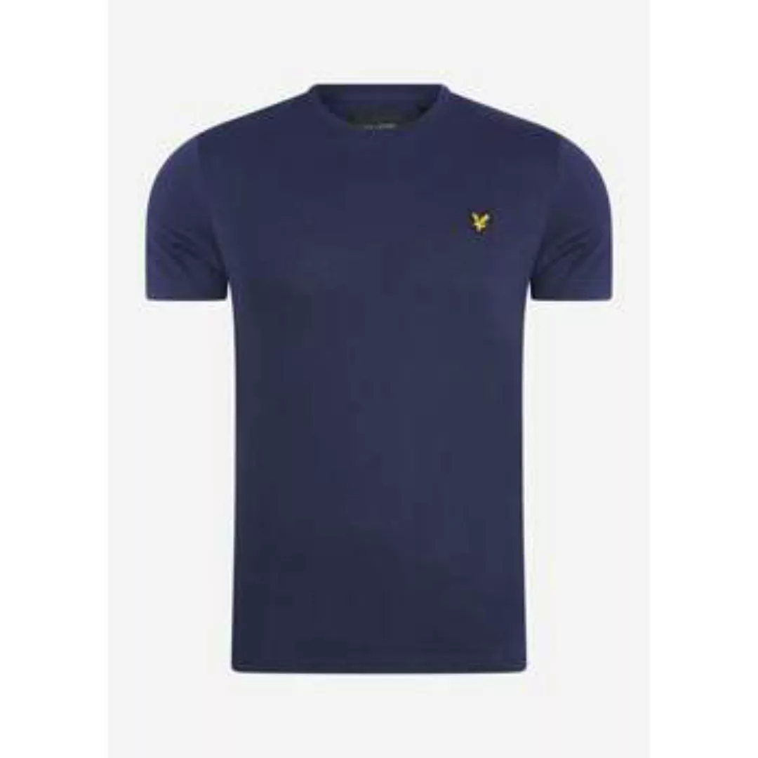 Lyle & Scott  T-Shirts & Poloshirts Schlichtes T-Shirt - marineblau günstig online kaufen