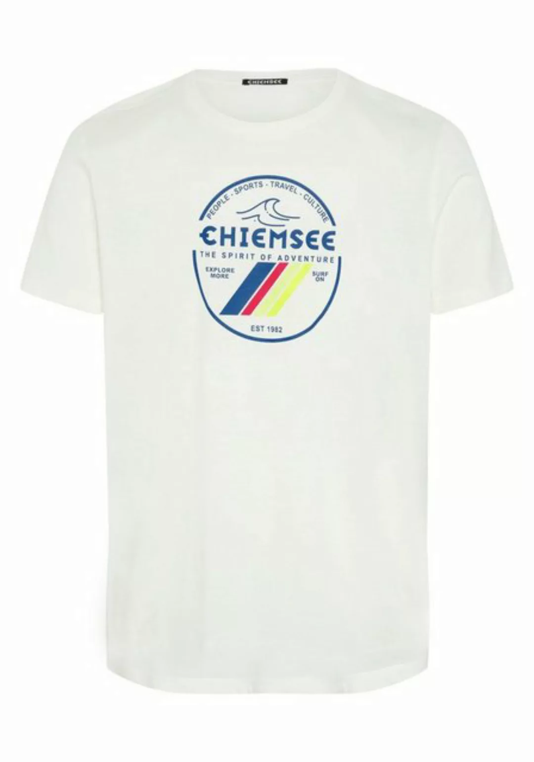 Chiemsee Print-Shirt T-Shirt im Label-Look 1 günstig online kaufen