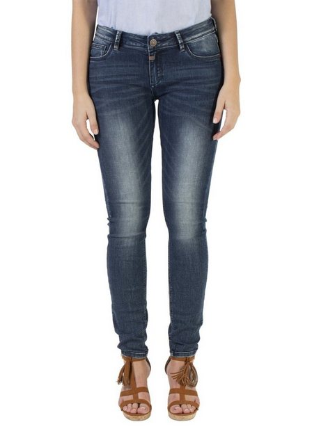 TIMEZONE Damen Jeans AleenaTZ - Tight Fit - Blau - Blue Patriot Wash günstig online kaufen