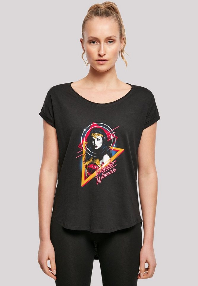 F4NT4STIC T-Shirt DC Comics Wonder Woman 84 Diana 80s Triangle' Print günstig online kaufen