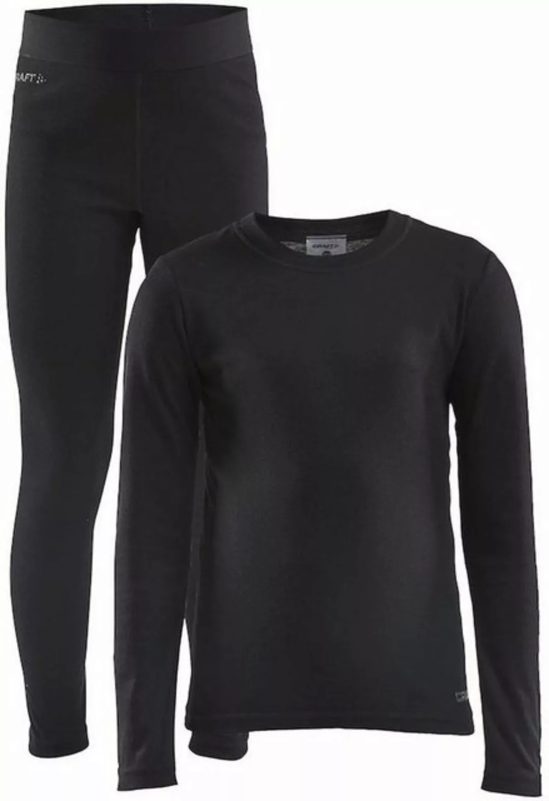 Craft Langarmshirt & Hose CORE WARM BASELAYER SET J BLACK günstig online kaufen