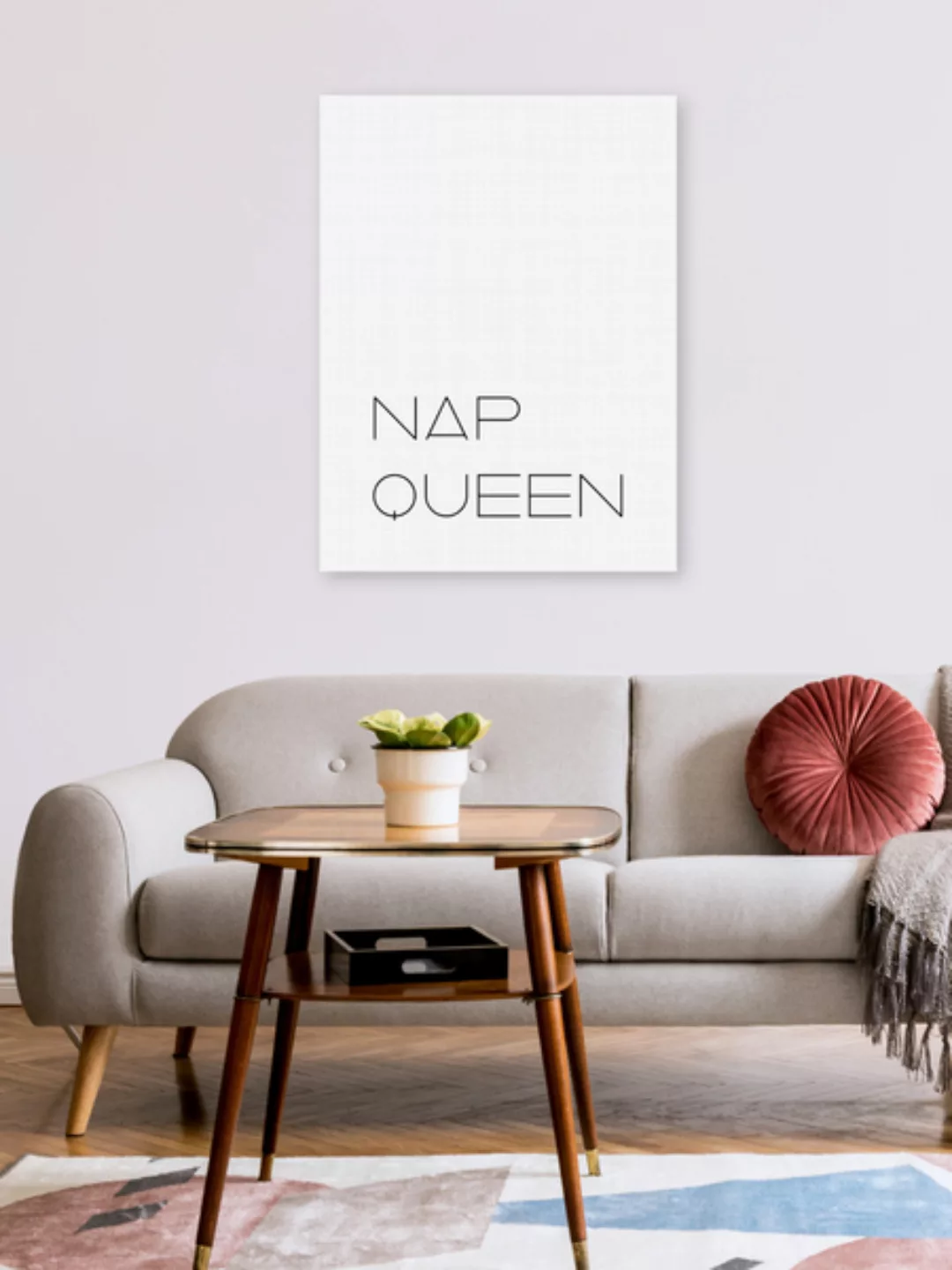 Poster / Leinwandbild - Nap Queen günstig online kaufen