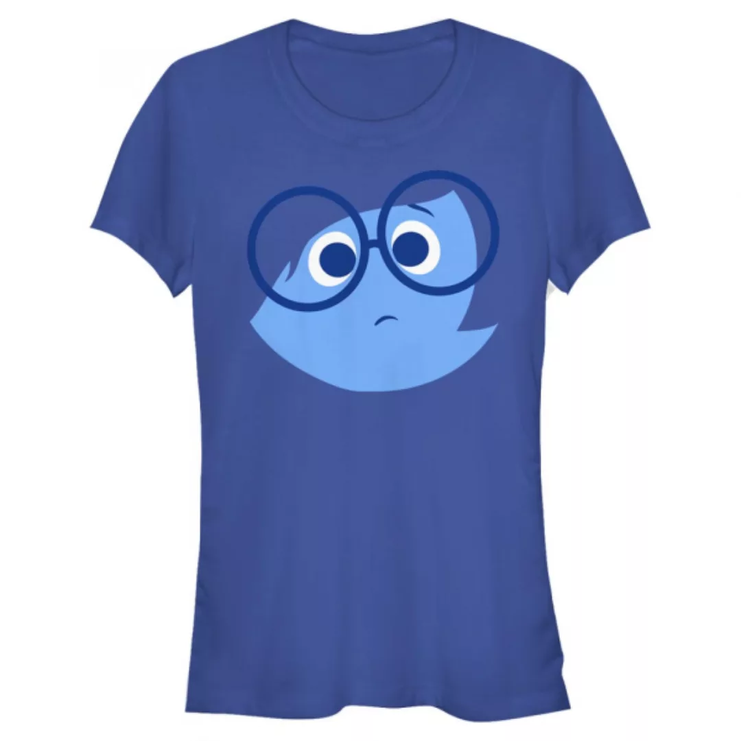 Pixar - Inside Out - Sadness Sad Face - Frauen T-Shirt günstig online kaufen