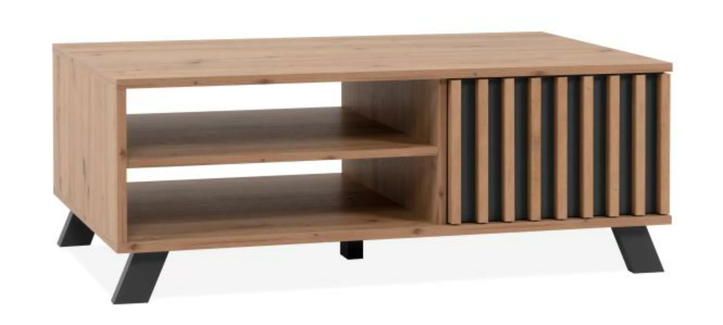 Couchtisch MEDAN 55A von Finori Artisan Oak / Anthrazit günstig online kaufen