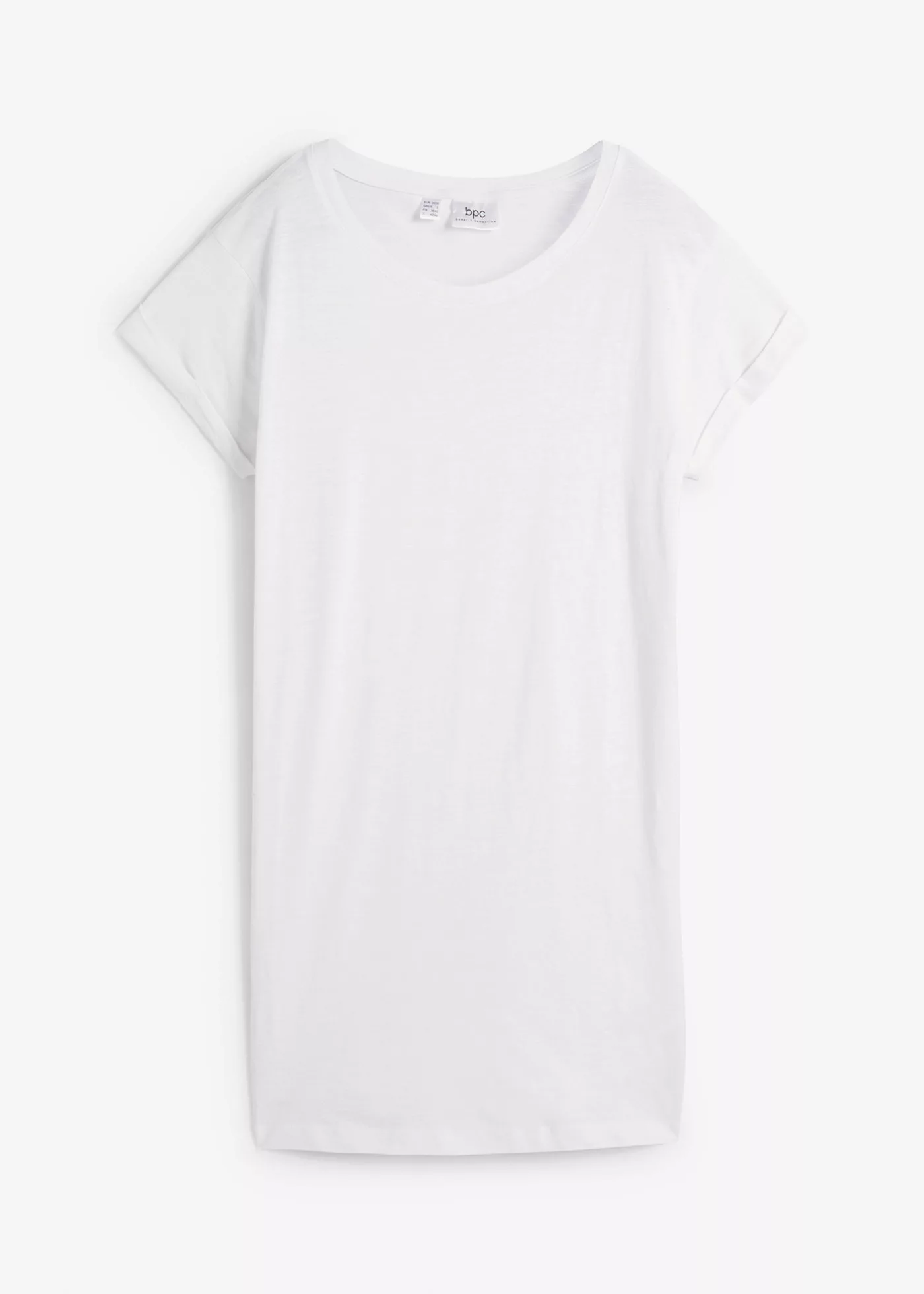 Boxy-Longshirt mit kurzen Ärmeln günstig online kaufen