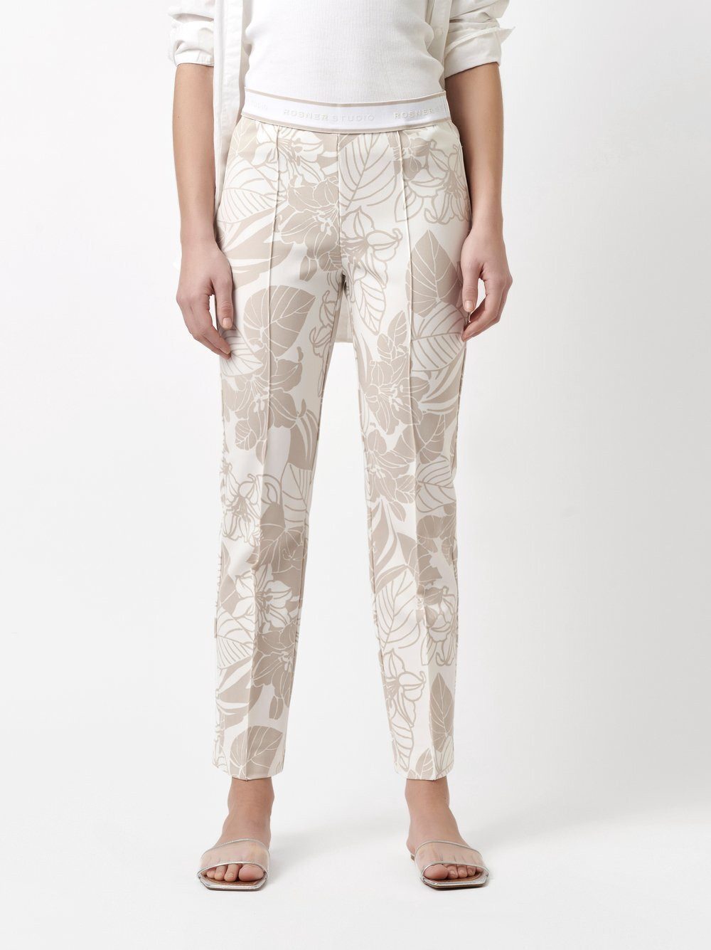 ROSNER Schlupfhose Alisa_296 mit Flowerprint günstig online kaufen