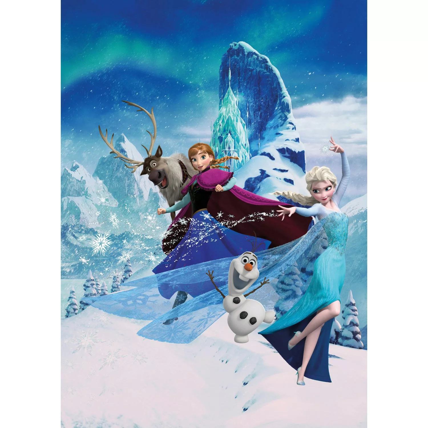 Komar Vliestapete »Frozen Elsas Magic«, 200x280 cm (Breite x Höhe) günstig online kaufen