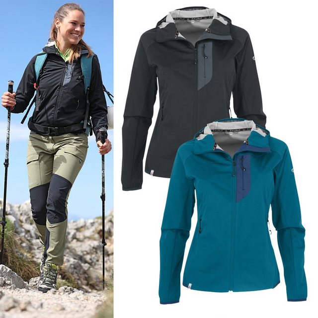 Maul Trekkingjacke Maul Sport - Wildbarren 3LT - Damen leichte Softshelljac günstig online kaufen