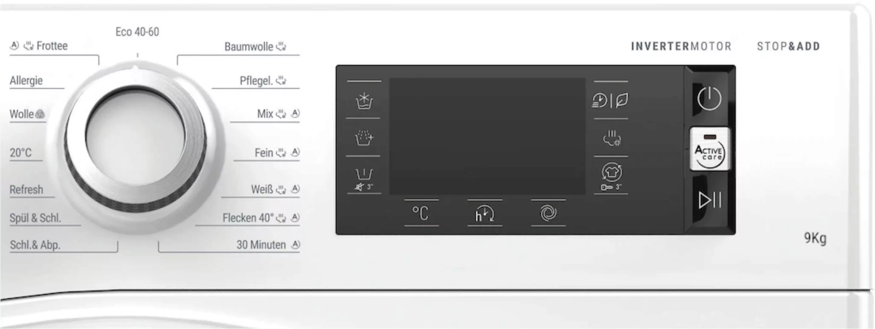 BAUKNECHT Waschmaschine »WM Elite 9AA«, WM Elite 9AA, 9 kg, 1400 U/min, Act günstig online kaufen