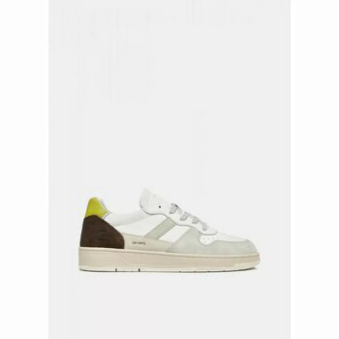 Date  Sneaker M411-C2-VC-TS - COURT 2.0-VINTAGE CALF WHITE-WASABI günstig online kaufen