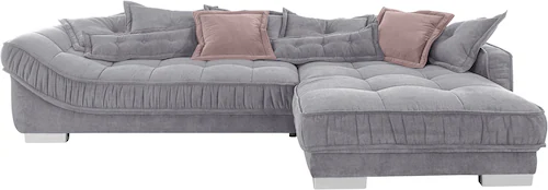 INOSIGN Ecksofa "Diwan L-Form", für bis zu 140 kg pro Sitzfläche, mit viele günstig online kaufen