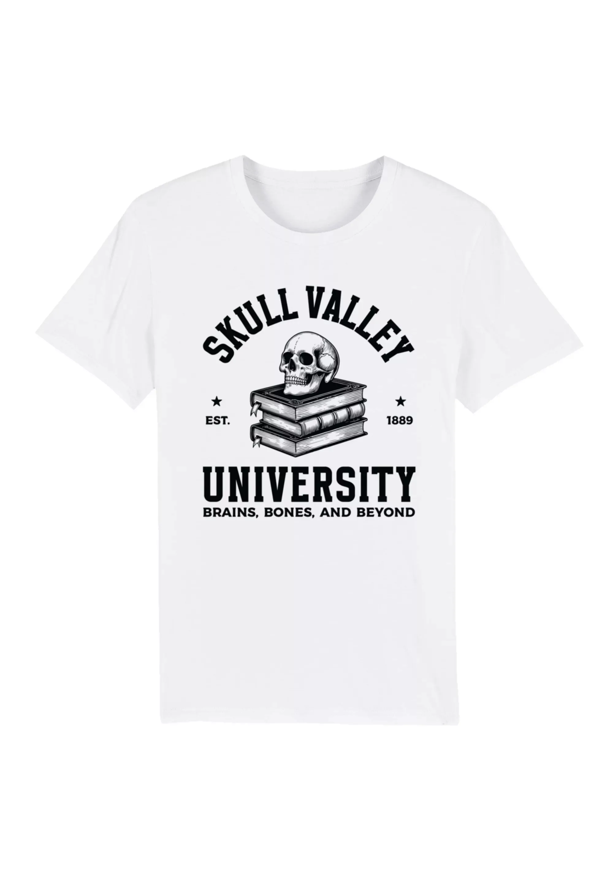 F4NT4STIC T-Shirt "Halloween University skull valley", Premium Qualität, Un günstig online kaufen