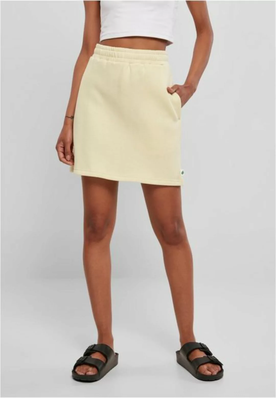 URBAN CLASSICS Jerseyrock Damen Ladies Organic Terry Mini Skirt (1-tlg) günstig online kaufen