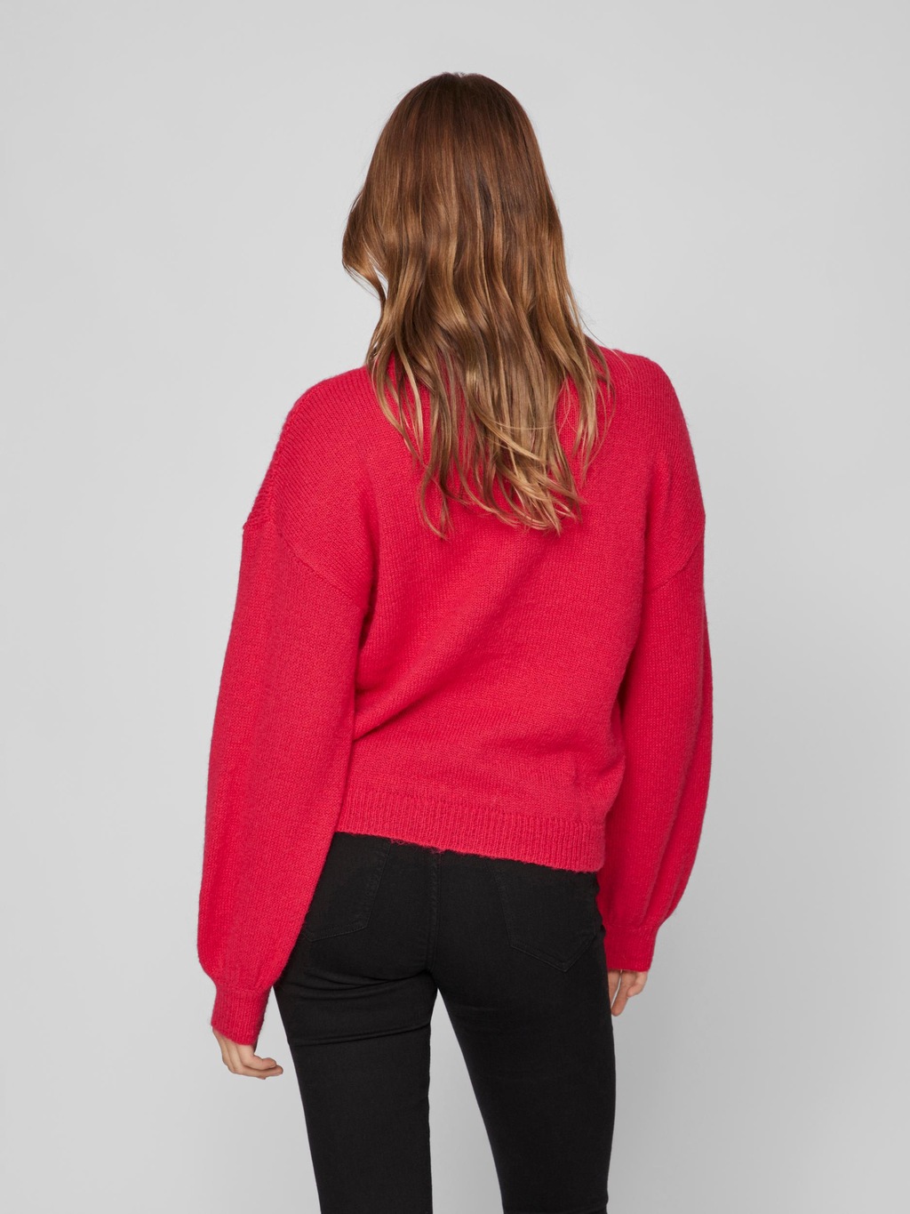 Vila Strickpullover VICHINTI O-NECK CABLE KNIT TOP/SU-NOOS günstig online kaufen