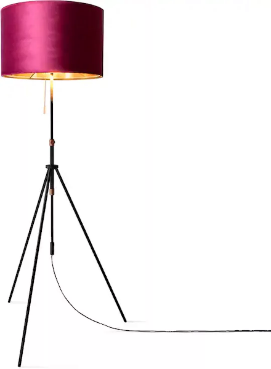 Paco Home Stehlampe »Naomi uni Color«, für Leuchtmittel 1 x E27, höhenverst günstig online kaufen