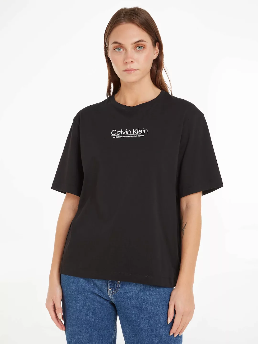 Calvin Klein T-Shirt "COORDINATES LOGO GRAPHIC T-SHIRT", mit Calvin Klein L günstig online kaufen